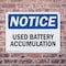 Signmission Used Battery Accumulation, 14 in W x Rectangle, Plastic OS-2PACK-NS-P-1014-L-18824 - alternate 8